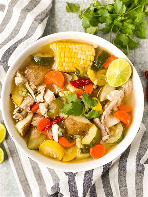 Caldo de Pollo Recipe (Mexican Chicken Soup) .